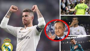 Sergio Ramos fue el último en romper la relación con el presidente del Real Madrid tras la mala racha que sufrió el equipo en Liga.