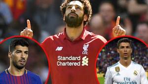 Salah superó a Cristiano y Suárez como máximo goleador en la Premier League.