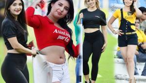 Los estadios de la Liga Nacional de Honduras se llenaron de chicas muy bellas y el lente de DIEZ estaba ahí para fotografiarlas.