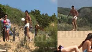 Cristiano Ronaldo y Georgina siguen disfrutando de sus vacaciones. FOTOS: TMZ Sports.