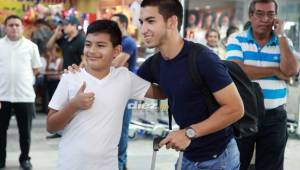 Jonathan Rubio agradeció el cariño que la afición le demuestra y espera regalar alegrías a la Selección de Honduras.