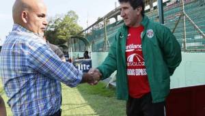 Orinson Amaya, presidente del club, no confirma la salida del argentino del equipo verdolaga.
