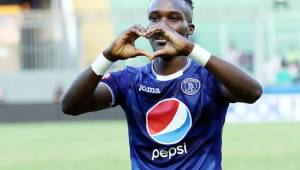 El delantero Rubilio Castillo se reporta listo para ser de la partida en el Motagua.