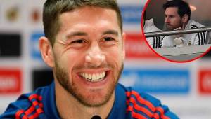 Sergio Ramos aceptó que Argentina sin Messi pierde fuerza.