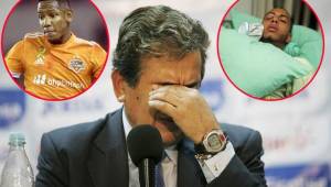 El entrenador de la Selección de Honduras, Jorge Luis Pinto, se mostró preocupado por las lesiones de los jugadores previo a los duelos contra Australia.