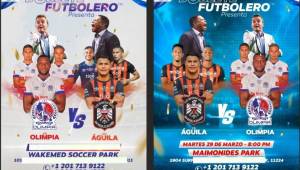 ¡Doblete futbolero en marzo! Olimpia regresa a los Estados Unidos para jugar dos amistosos ante el Águila de El Salvador