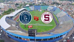 El estadio Nacional de Tegucigalpa tendrá nuevamente fútbol internacional al disputarse allí la gran final de la Liga Concacaf 2019. Foto DIEZ
