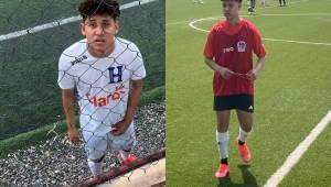 Ángel Steven se entrena con la Sub-15 de Honduras y las reservas de Olimpia con la ilusión de asegurarse un cupo.