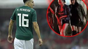 Héctor Herrera fue el único señalado por la polémica fiesta de la selección mexicana.