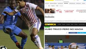 Honduras empató 1-1 ante Paraguay en juego de preparación para la Copa Oro.