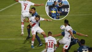 El defensor hondureño Denil Maldonado debutó con Everton de Chile en el triunfo 3-1 sobre Curicó Unido.
