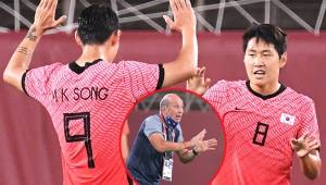 El entrenador de la Selección de Honduras, Miguel Falero, debe de tener cuidado con los futbolistas de Corea del Sur a los que enfrentará la H el miércoles. AFP