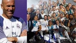 Zidane se ha ganado el cariño de la afición blanca con su gran trabajo como entrenador.