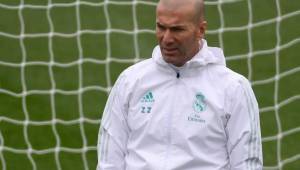 Zidane explicó a los medios por qué Real Madrid no ha fichado en este mercado de invierno. Foto AFP