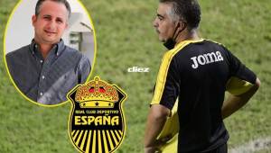 Ramiro Martínez dejó Real España y ahora buscan un extranjero.