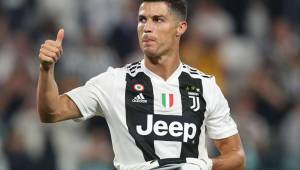 Cristiano Ronaldo registra 10 goles con la Juventus en el fútbol de Italia.