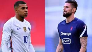 Mbappé reprocha a su compañero, Olivier Giroud, por sus críticas 'en la prensa'.