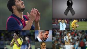 Suárez, Casillas, Chicharito, Agüero, Simeone, Falcao, ramos y muchoas personas del deporte dan su pésame por accidente del Chapecoense.