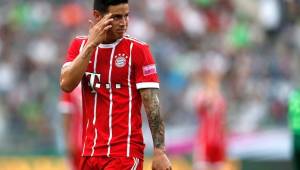 James Rodríguez llegó a préstamo al Bayern Munich procedente del Real Madrid.