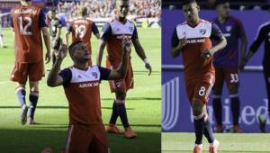 El hondureño Bryan Acosta destacó en MLS al presentarse en su segundo partido con la camisa del FC Dallas marcando un verdadero golazo. Fotos cortesía