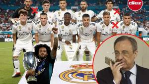La prensa española especula con las seis bajas que estaría a punto de presentar el Real Madrid antes del cierre del mercado. El técnico español Julen Lopetegui ya habría comunicado a Florentino Pérez los futbolistas con los que no cuenta para esta campaña.