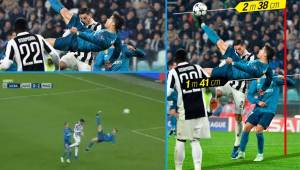 Cristiano Ronaldo anotó uno de los mejores goles en la historia de la Champions League.