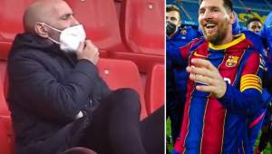 Monchi y Messi se dijeron sus cosas luego de que el Barcelona venció al Sevilla en el Camp Nou.