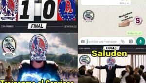 Te presentamos los mejores memes de la victoria del Olimpia por 1-0 ante el Alianza en la Copa Premier Centroamericana. Nadie se salva.