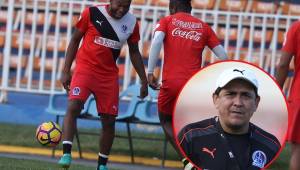 El entrenador del Olimpia, Nahún Espinoza, menciona que no expondrá a Wilson Palacios y dice que lo más seguro es que esté para el Apertura.