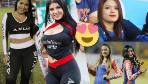 Muchas chicas volvieron a enamorar a más de alguno en los estadios hondureños de primera división.