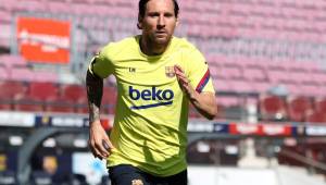 Messi es el máximo goleador de la presente temporada en España con 20 tantos.