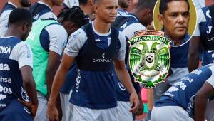 Kervin Arriaga se encuentra con la Sub-23 de Honduras a la espera del acuerdo que, según la dirigencia de Marathón, están por cerrar con su club propietario Platense.