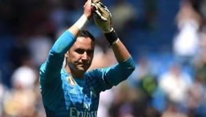 El arquero tico Keylor Navas habría puesto sobre la mesa sus exigencias para salir del Real Madrid. Foto AFP