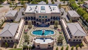 Floyd Mayweather y su mansión de lujo en Las Vegas, valorada en nueve millones de euros.