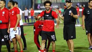 Mohamed salió junto con sus compañeros al entreno, pero no corrió. Foto cortesía.