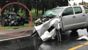 Los aficionados de Boca perdieron la vida tras impactar contra un Toyota Hilux.