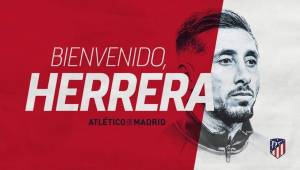 Atlético de Madrid confirmó en sus redes sociales el fichaje del mexicano Héctor Herrera.