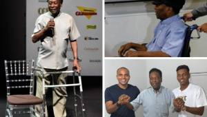La leyenda del fútbol Pelé sufre de 'cierta depresión' y 'no quiere salir' de su casa debido a sus dificultades para caminar, afirmó su hijo Edinho a la prensa brasileña.