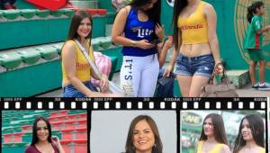 Las chicas más espectaculares y bellas que se vieron en los estadios de fútbol en esta fecha final de las vueltas regulares de la Liga Nacional. UFFF... Robaron suspiros.