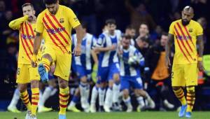 Barcelona empató contra Espanyol y se le escapa la oportunidad de ser líder solitario.