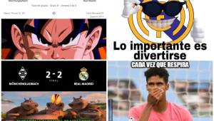 Benzema y Casemiro evitaron que el Madrid cayera nuevamenta en la Champions y esta vez ante el Borussia Monchengladbach. Los memes no perdonan al equipo de Zidane en redes sociales.