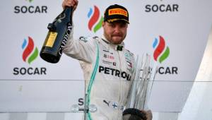 El piloto de Mercedes Valtteri Bottas conquistó el Gran Premio de Azerbayán.