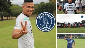 Los pupilos de Diego Vázquez arrancaron los entrenamientos de cara al torneo Clausura 2021, los refuerzos ya tuvieron su primera práctica. FOTOS: Club Motagua.