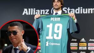 Mattia Perin fue presentado como nuevo jugador de la Juventus y elogió a Cristiano Ronaldo.