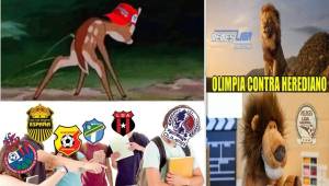 Apenas terminó el juego, los memes no se apiadaron de Olimpia el cual perdió ante Comunicaciones.