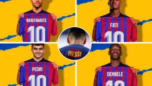 Barcelona ya tomó una decisión con respecto al dorsal que dejó Lionel Messi. Piqué postuló a un futbolista, pero renunció a llevar la camisa número '10'.