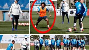 Zinedine Zidane completó su primer entrenamiento con el Real Madrid tras su vuelta el pasado lunes. Aquí te dejamos sus mejores momento y todo lo que hizo el francés en la práctica.