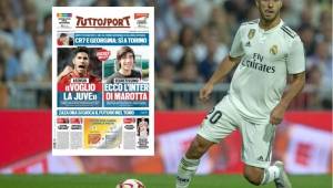 Asensio no está contento en el Real Madrid, según Tuttosport y estaría de acuerdo con una salida del club.