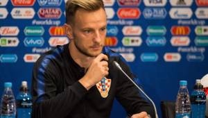 Ivan Rakitic se prepara para jugar la final de la Copa del Mundo contra Francia.