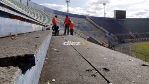 El estadio Nacional necesita una reparación y eso lo saben las autoridades.